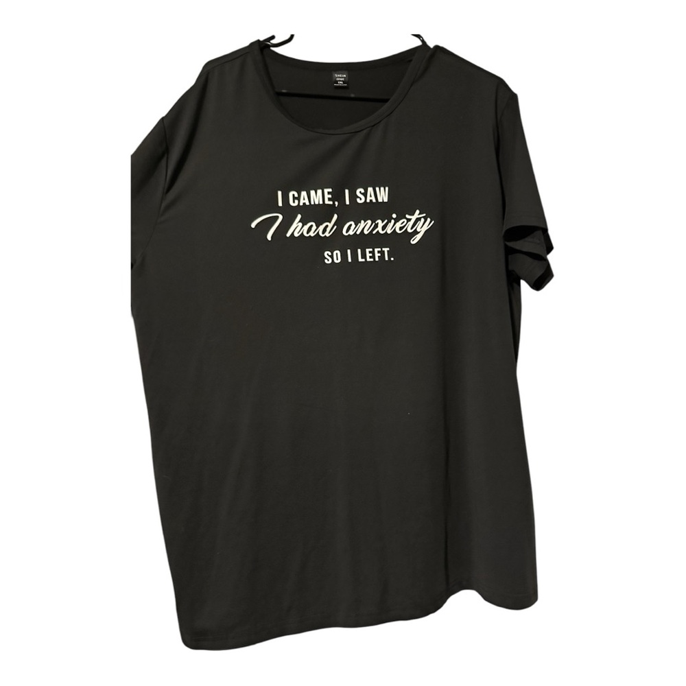 SHEIN Black T-Shirt
